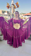 Conjunto C128 – Magenta e vinho – vista frontal