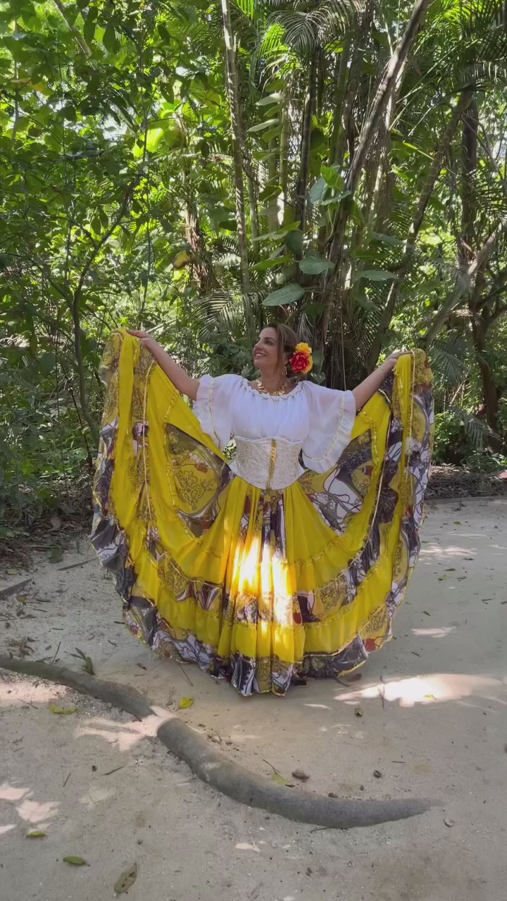 Vídeo do Conjunto C171 – Amarelo, branco e bege
