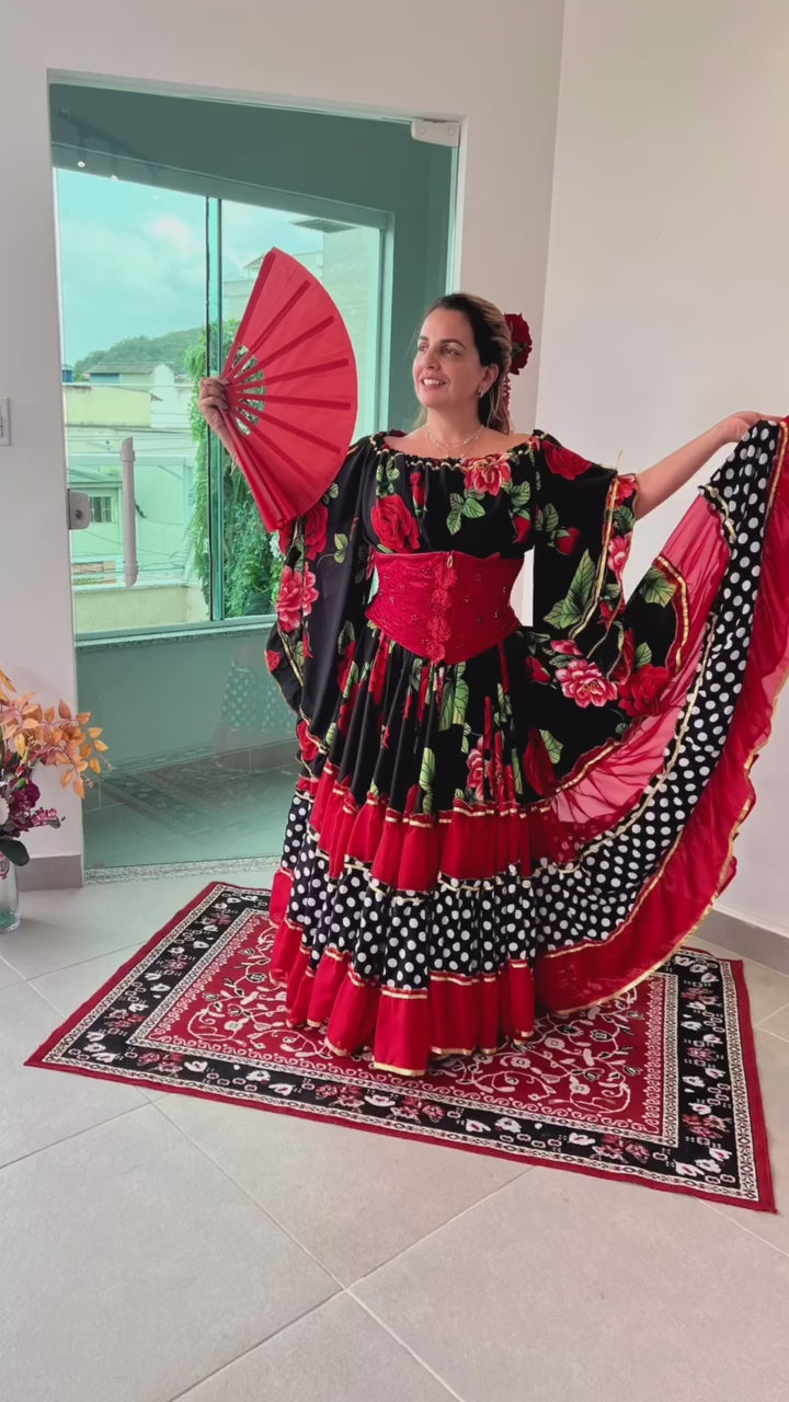 Vídeo do Conjunto C180 – Preto, vermelho, branco e verde