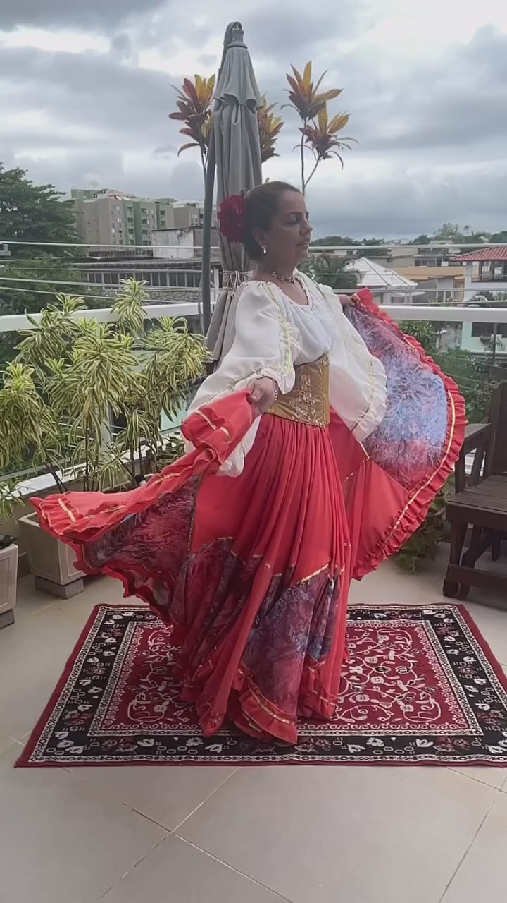 Vídeo do Conjunto C46 – Vermelho, vinho, cinza e branco