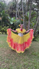 Vídeo do Conjunto C190 – Amarelo, laranja, coral e branco