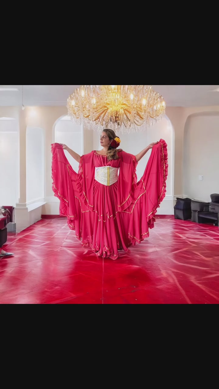 Vídeo do Conjunto C185 – Vermelho e bege
