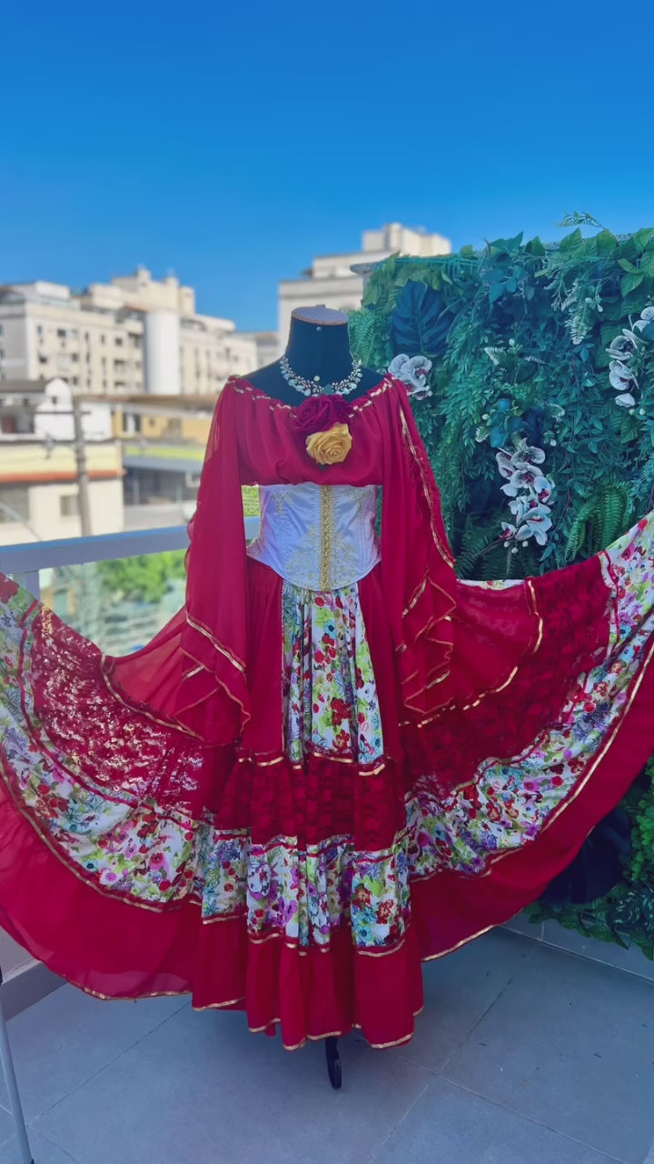 Vídeo do Conjunto C170 – Vermelho e vinho