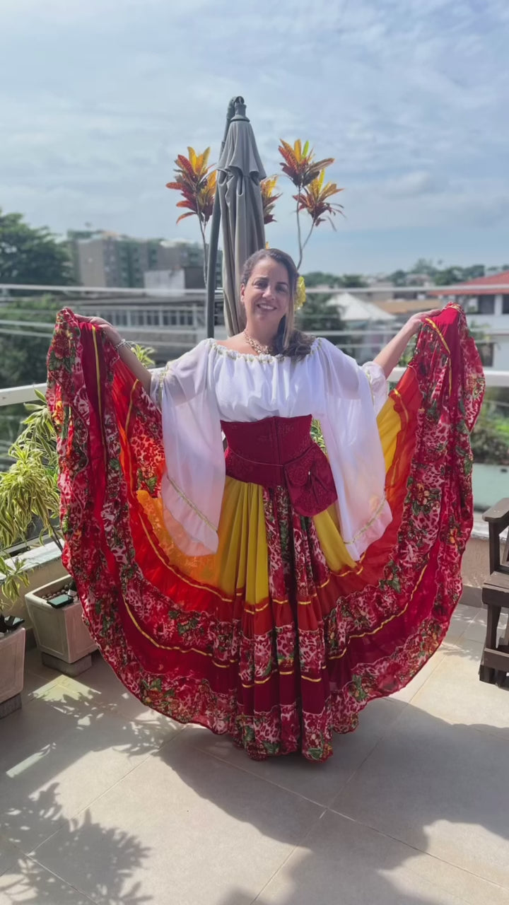 Vídeo do Conjunto C57 – Vermelho, vinho, amarelo e laranja