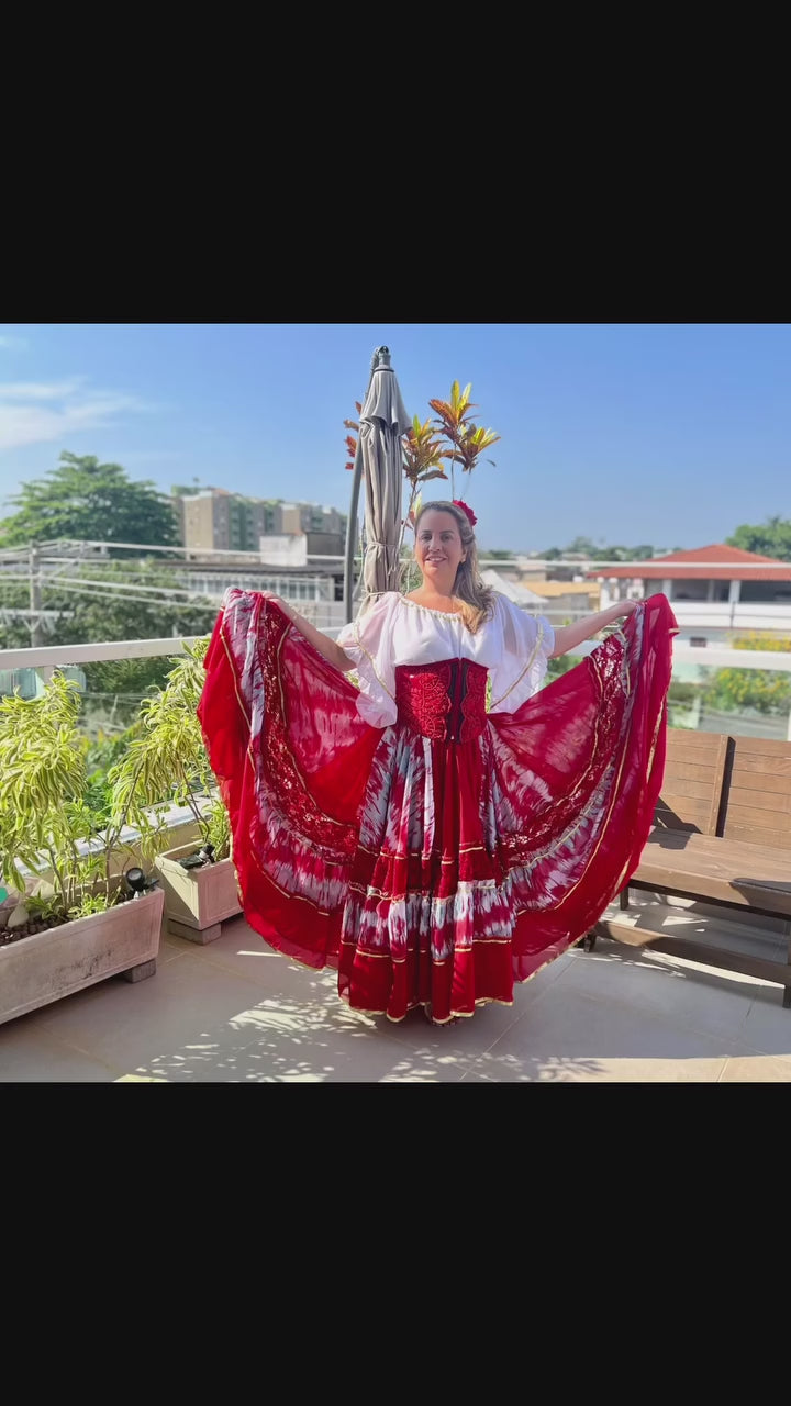 Vídeo do Conjunto C104 – Vermelho, branco e cinza