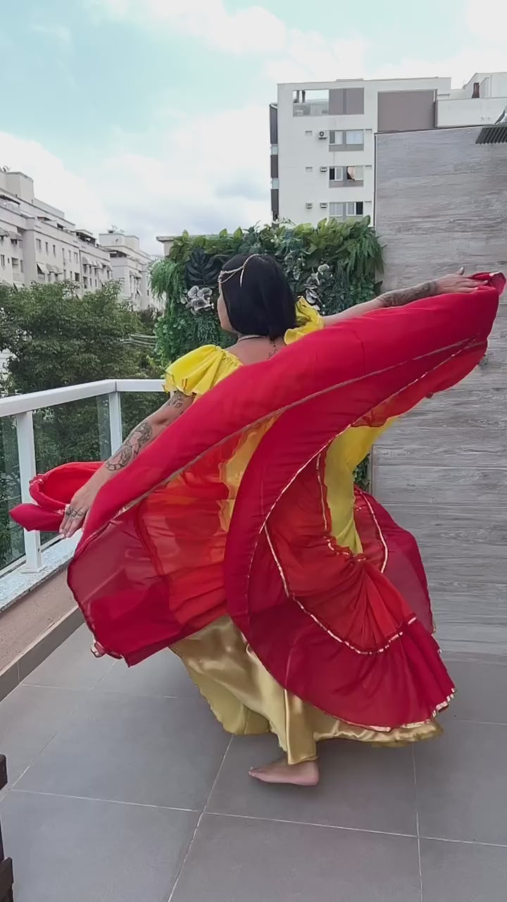 Vídeo do Conjunto C152 – Amarelo e vermelho