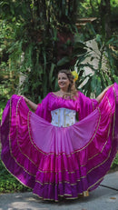 Vídeo do Conjunto C121 – Magenta, rosa, roxo e branco