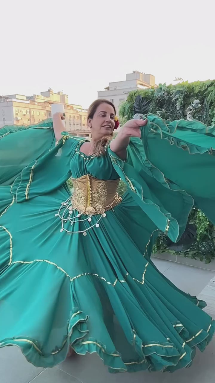 Vídeo do Conjunto C157 – Verde esmeralda