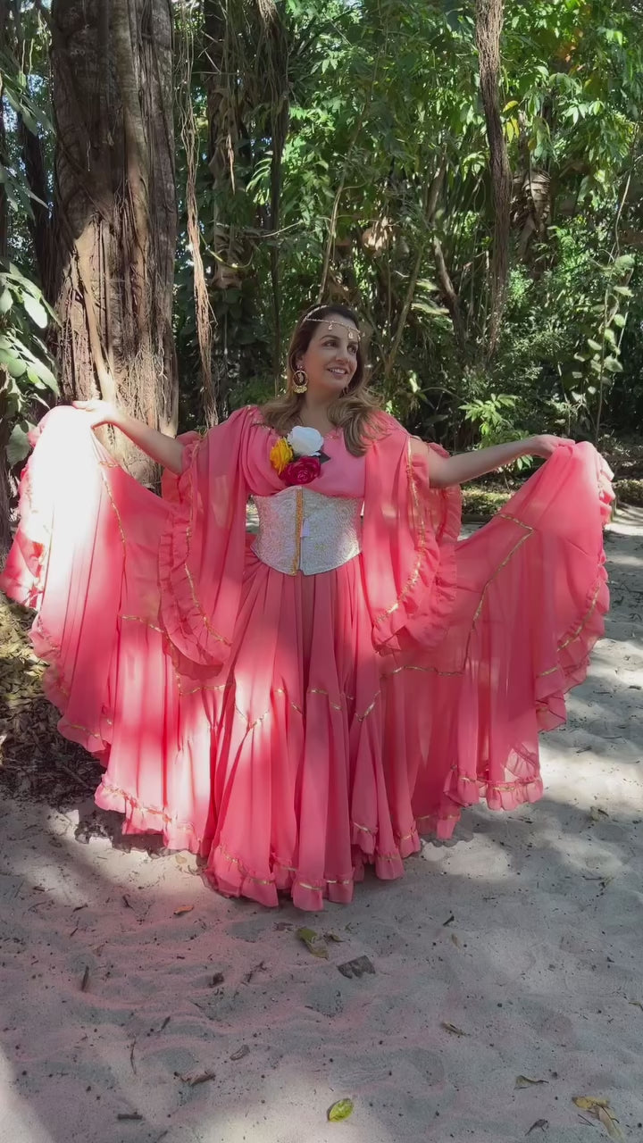 Vídeo do Conjunto C167 – Rosa, rosa queimado e branco
