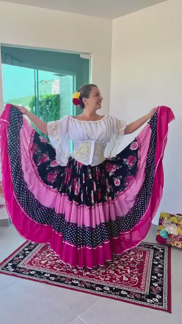 Vídeo do Conjunto C200 – Preto, rosa, branco e vermelho