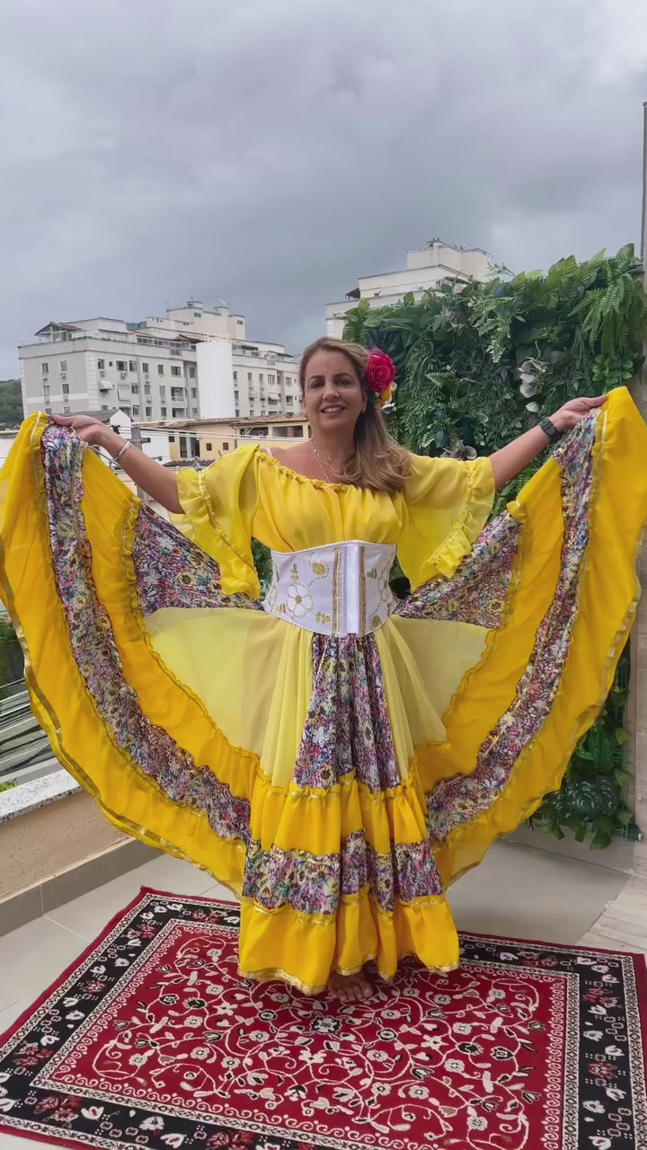 Vídeo do Conjunto C95 – Amarelo e branco