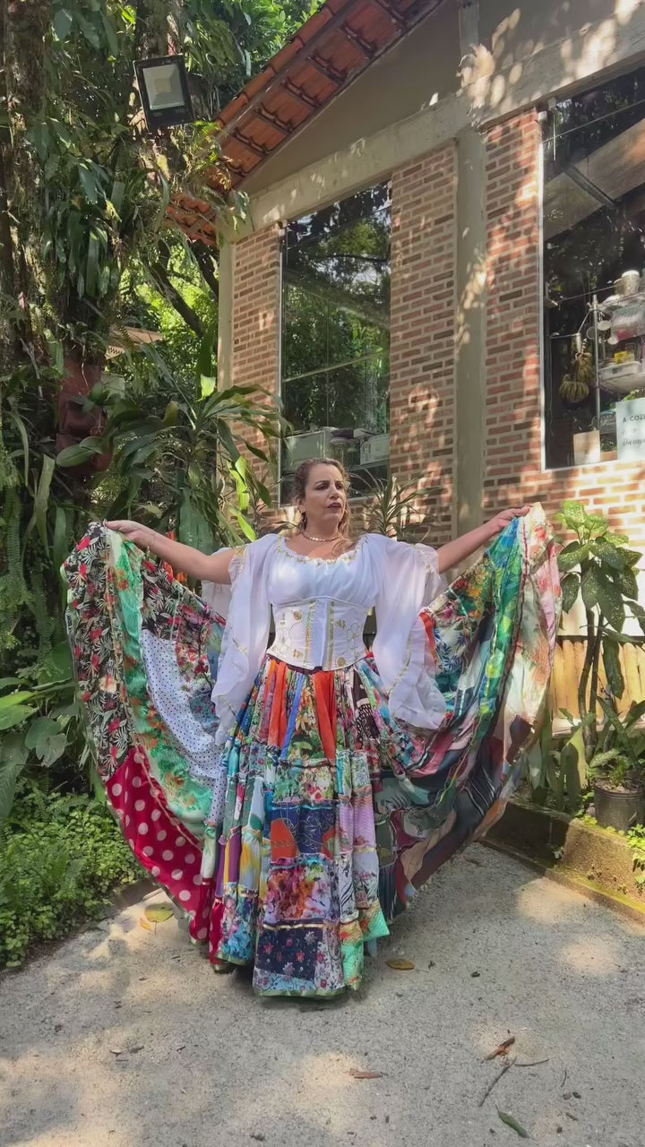 Vídeo do Conjunto C125 – Branco, vermelho, azul e verde
