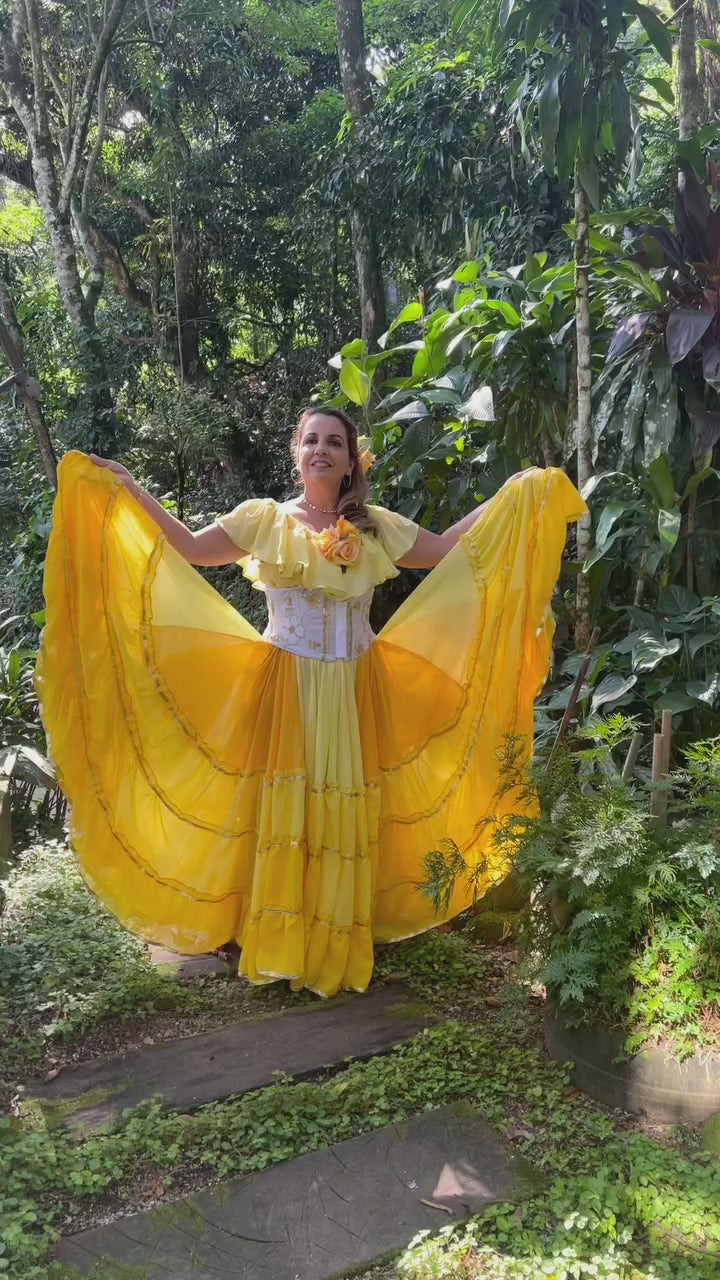 Vídeo do Conjunto C119 – Amarelo, laranja, verde e amarelo claro
